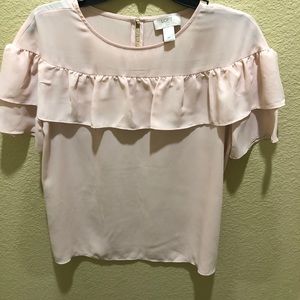 Loft Pink Plain Top
